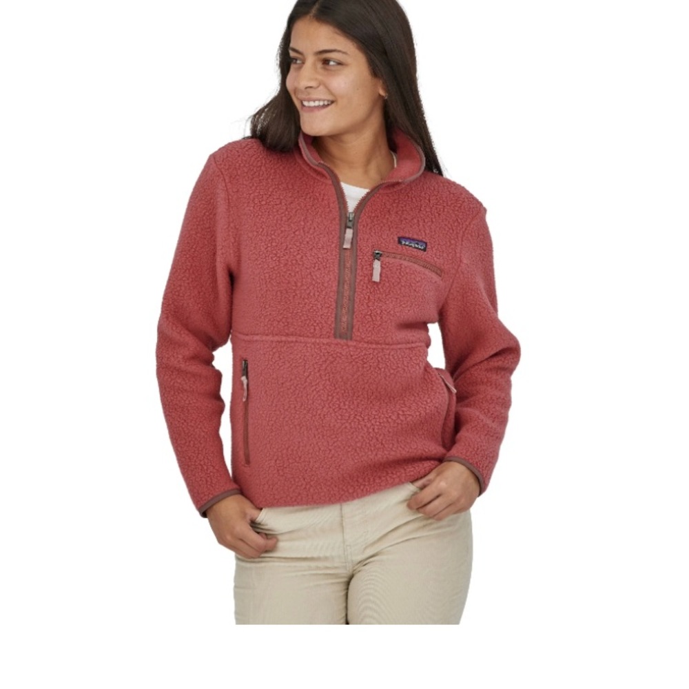 Patagonia Women’s Retro Pile Fleece Marsupial size L in rosehip